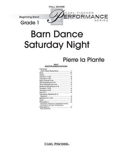 A. Balent: Barn Dance Saturday Night, Blaso (Part.)