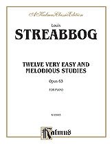 J.L. Streabbog et al.: Streabbog: Twelve Very Easy and Melodious Studies, Op. 63