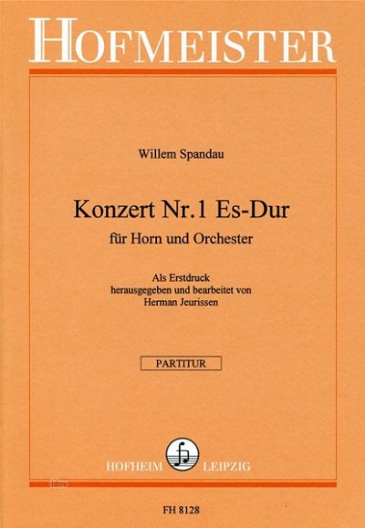 W. Spandau: Konzert Es-Dur Nr.1 für (Part.)