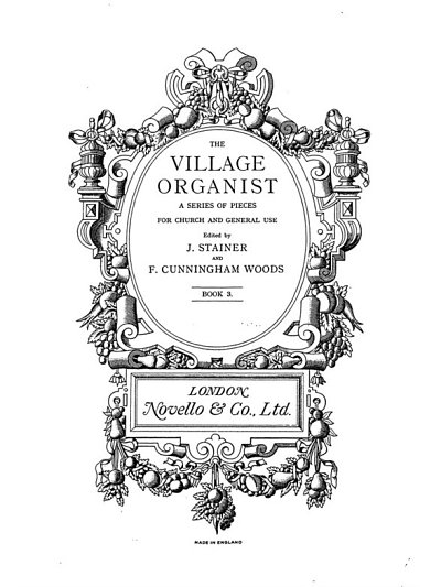 J. Stainer: Village Organist Book 3, Org