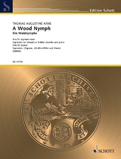 R. Arne, Thomas Augustine: A Wood Nymph