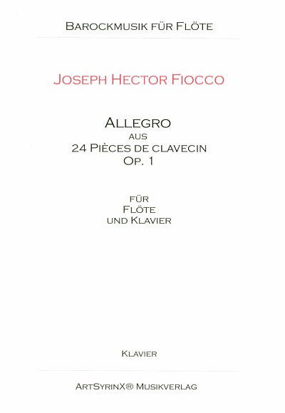 J. Fiocco: Allegro für Flöte und Klavier D-Dur