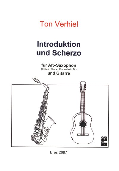 T. Verhiel: Introduktion und Scherzo, ASaxGit (Sppart)