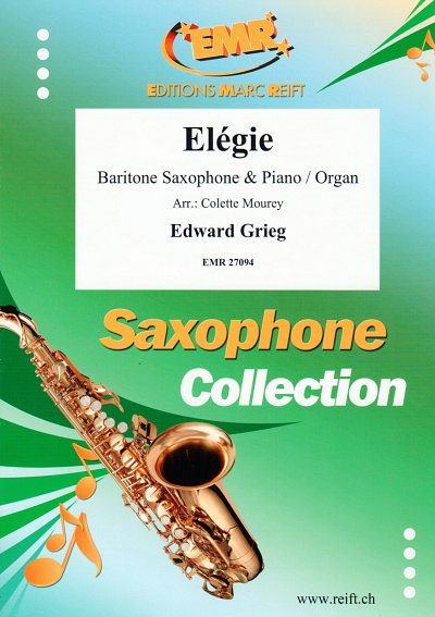 E. Grieg: Elégie, BarsaxKlav/O