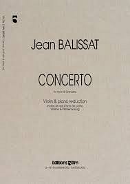 J. Balissat: Concerto, VlOrch (KA)