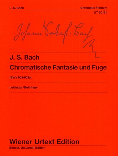 J.S. Bach: Chromatische Fantasie und Fuge BWV 903, Klav/Cemb