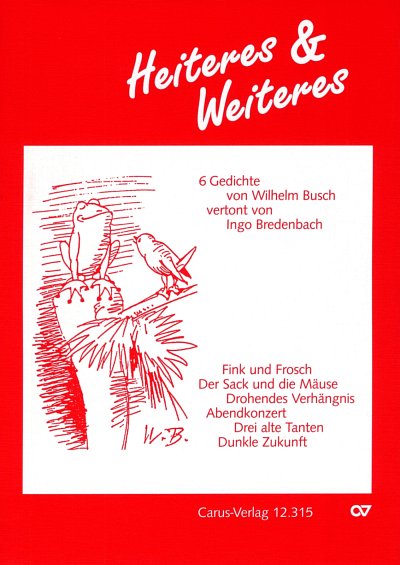 I. Bredenbach: Heiteres & Weiteres, GesKlav (Part.)
