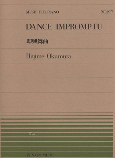H. Okumura: Dance Impromptu 277, Klav