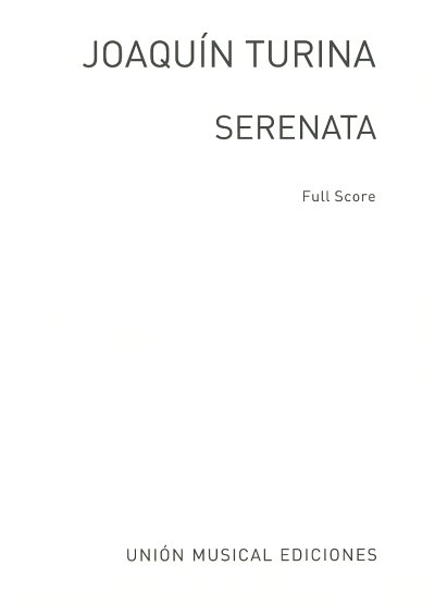 J. Turina: Serenata op. 87, 2VlVaVc (Stp)