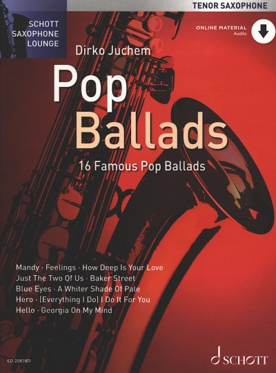 D. Juchem: Pop Ballads, Tsax;Klv (+CD)