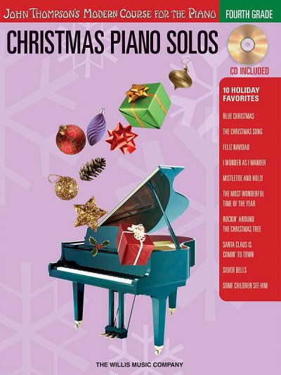 Christmas Piano Solos - Fourth Grade, Klav (+CD)