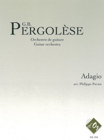 G.B. Pergolesi: Adagio (Pa+St)