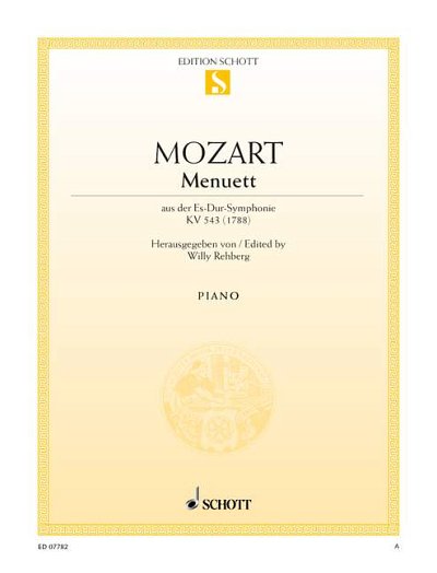 DL: W.A. Mozart: Menuett, Klav