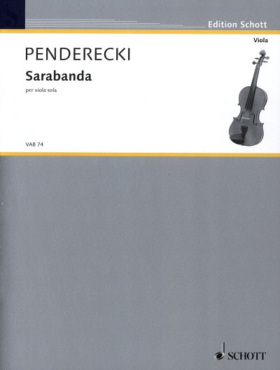 K. Penderecki: Sarabanda