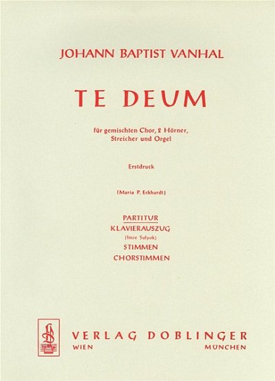 J.B. Vanhal: Tedeum C-Dur