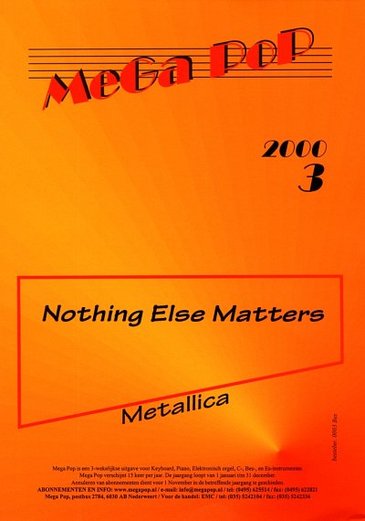 Hetfield, James / Ulrich, Lars: Metallica: Nothing Else Matters