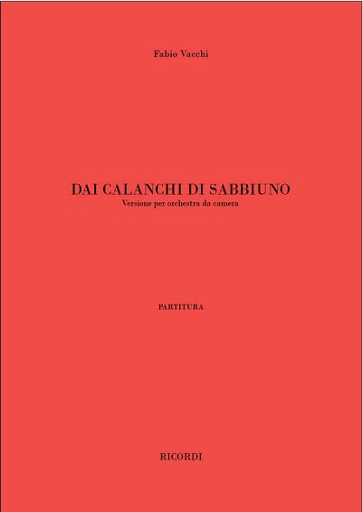 F. Vacchi: Dai calanchi di Sabbiuno, Kamo (Part.)