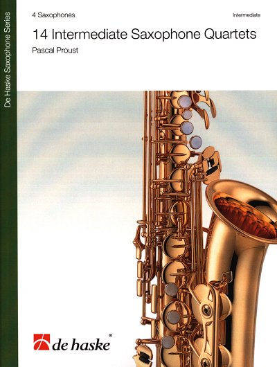 AQ: P. Proust: 14 Intermediate Saxophone Quartets,  (B-Ware)