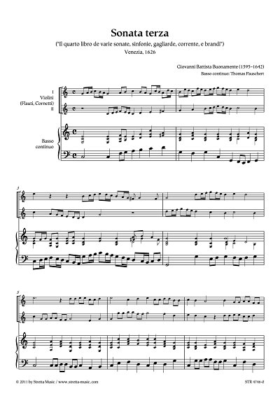 DL: G.B. Buonamente: Sonata terza aus: 
