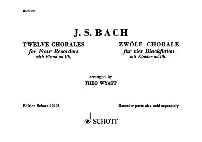 J.S. Bach: 12 Choräle