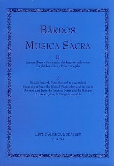 L. Bárdos: Musica Sacra for female, children's or male voices II/2