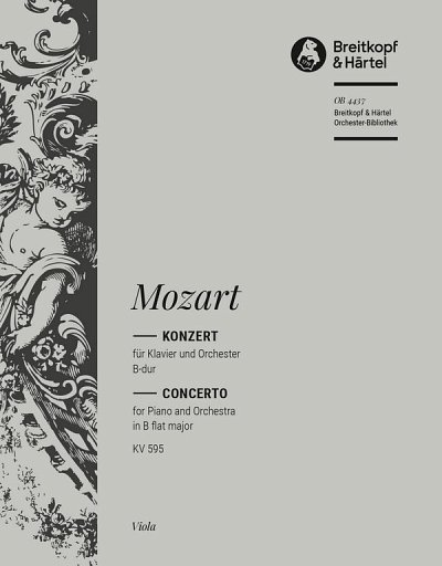 W.A. Mozart: Klavierkonzert [Nr. 27] B-dur K, KlavOrch (Vla)