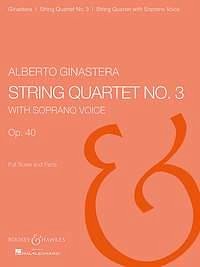 A. Ginastera: String Quartet 3 op. 40, 2VlVaVc (Pa+St)