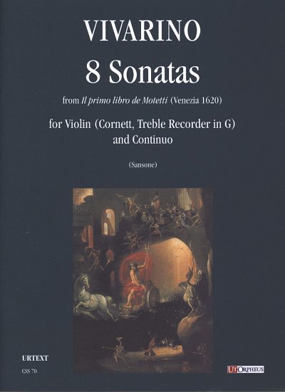 V. Innocentio: 8 Sonatas from Il primo libro de Mote (Pa+St)