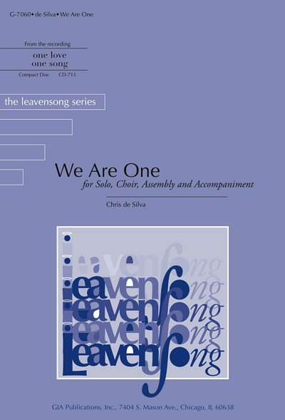 We Are One - Instrumental Parts, Ch (Stsatz)