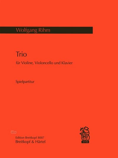 W. Rihm: Trio, VlVcKlv (Sppa)