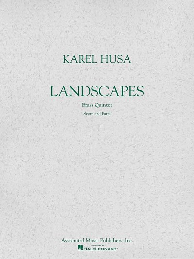 K. Husa: Landscapes, 5Blech (Pa+St)