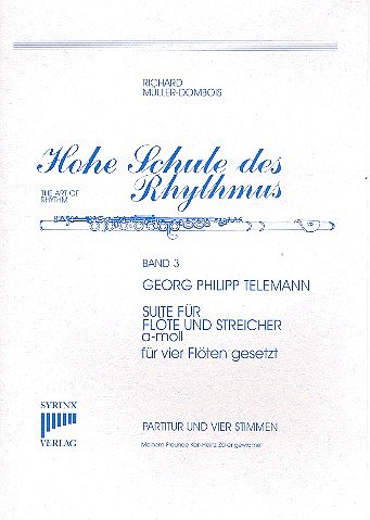 G.P. Telemann: Suite a-Moll fuer Floete und Streicher, 4Fl