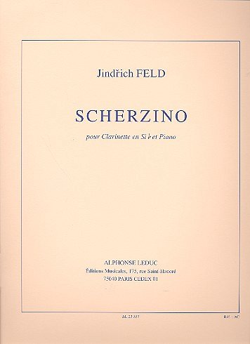 J. Feld: Scherzino, KlarKlv (KlavpaSt)