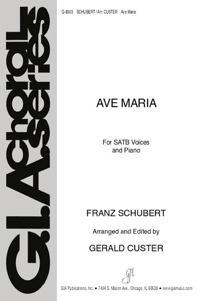 F. Schubert: Ave Maria, GchKlav (Part.)