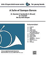 DL: G.F. Händel: A Suite of Baroque Dances, Blaso (Pa+St)