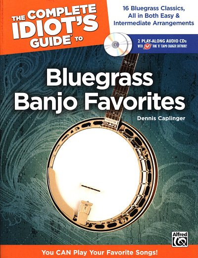 Compl. Idiot's Guide to Bluegrass Banjo Fav, Bjo (Bu+CD)