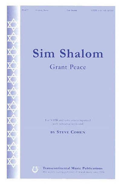 S. Cohen: Sim Shalom (Prayer for Peace)