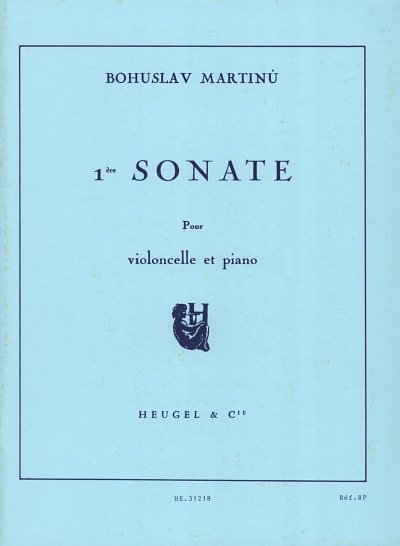 B. Martin_: Sonate no.1 pour violoncelle , VcKlav (KlavpaSt)