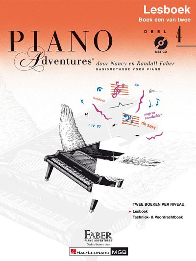 N. Faber: Piano Adventures 4, Klav (+CD)