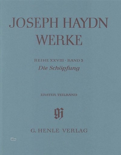 J. Haydn: Die Schöpfung Hob. XXI:2 Vol. 3, GsGchOrch (Part.)
