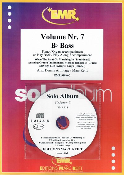 M. Reift: Solo Album Volume 07, TbBKlv/Org (+CD)