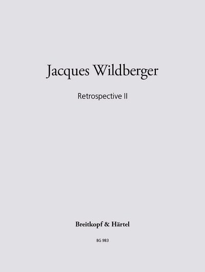 J. Wildberger: Retrospective II