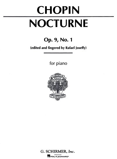 F. Chopin: Nocturne, Op. 9, No. 1 in B-flat minor, Klav