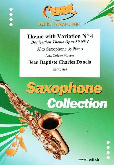 C. Dancla: Theme With Variations No. 4, ASaxKlav