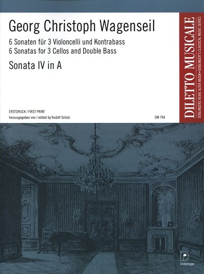 G.C. Wagenseil: Sonata IV in A, 3VcKb (Pa+St)