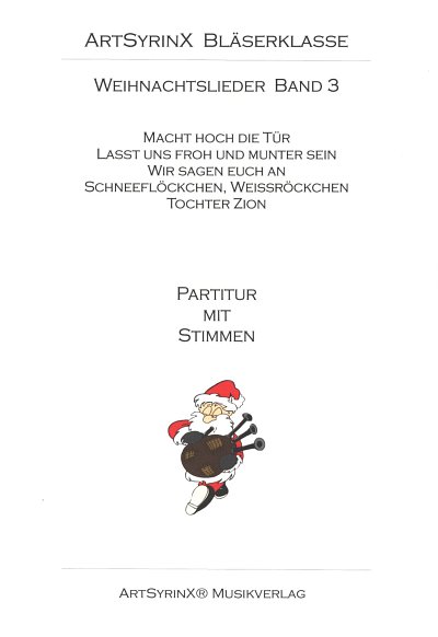 Weihnachtslieder 3, Blas/Posch (Pa+St)