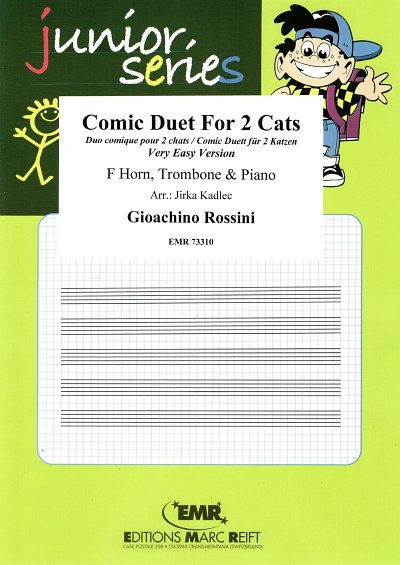 DL: G. Rossini: Comic Duet For 2 Cats, HrnPosKlav (KlavpaSt)