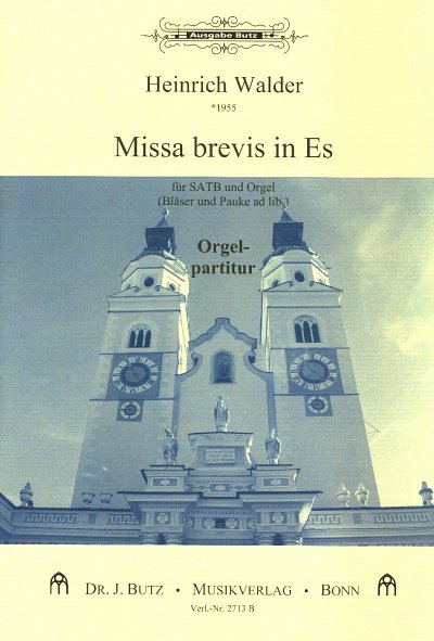 H. Walder: Missa brevis in Es, GchOrg (Part.)