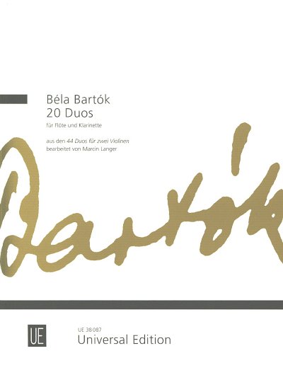 B. Bartók: 20 Duos, FlKlar (Sppa)