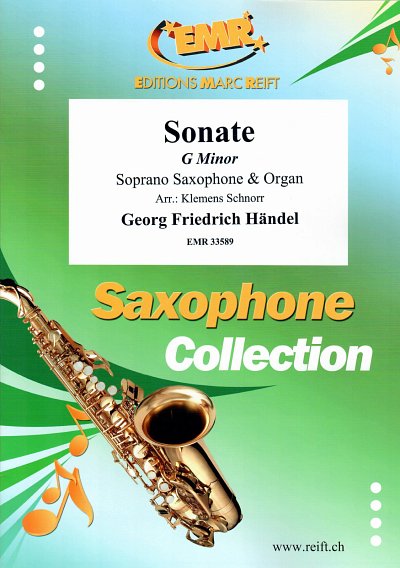 G.F. Händel: Sonate G Minor, SsaxOrg